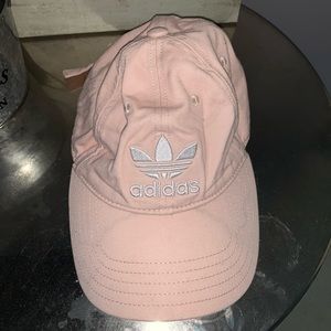 Pastel Pink Adidas Baseball Hat / Cap